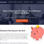 screenshot of Group High Article with Susana Yee on Influencer Marketing